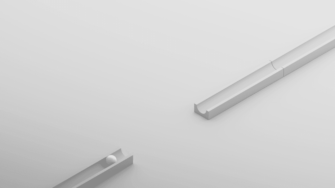 Murmelbahn — reibungsloser Ablauf